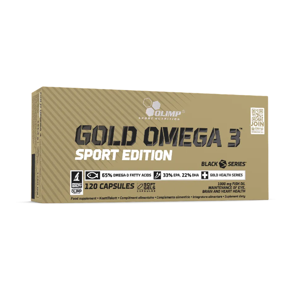 Olimp Gold Omega 3 Sport Edition capsules 120 oméga 3