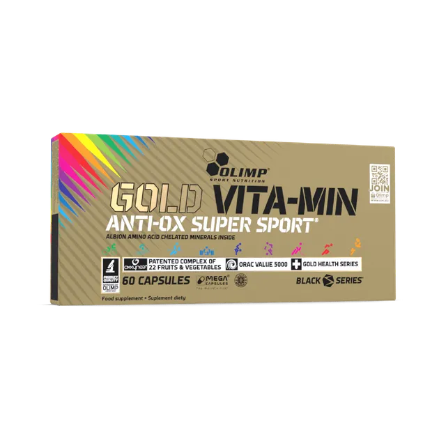 Olimp Gold VITA-MIN Anti-OX Super Sport complément 60 gélules