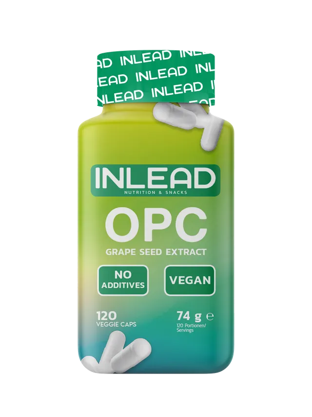 Inlead OPC Extrait Pépins Raisin gélules 120 caps 350 mg