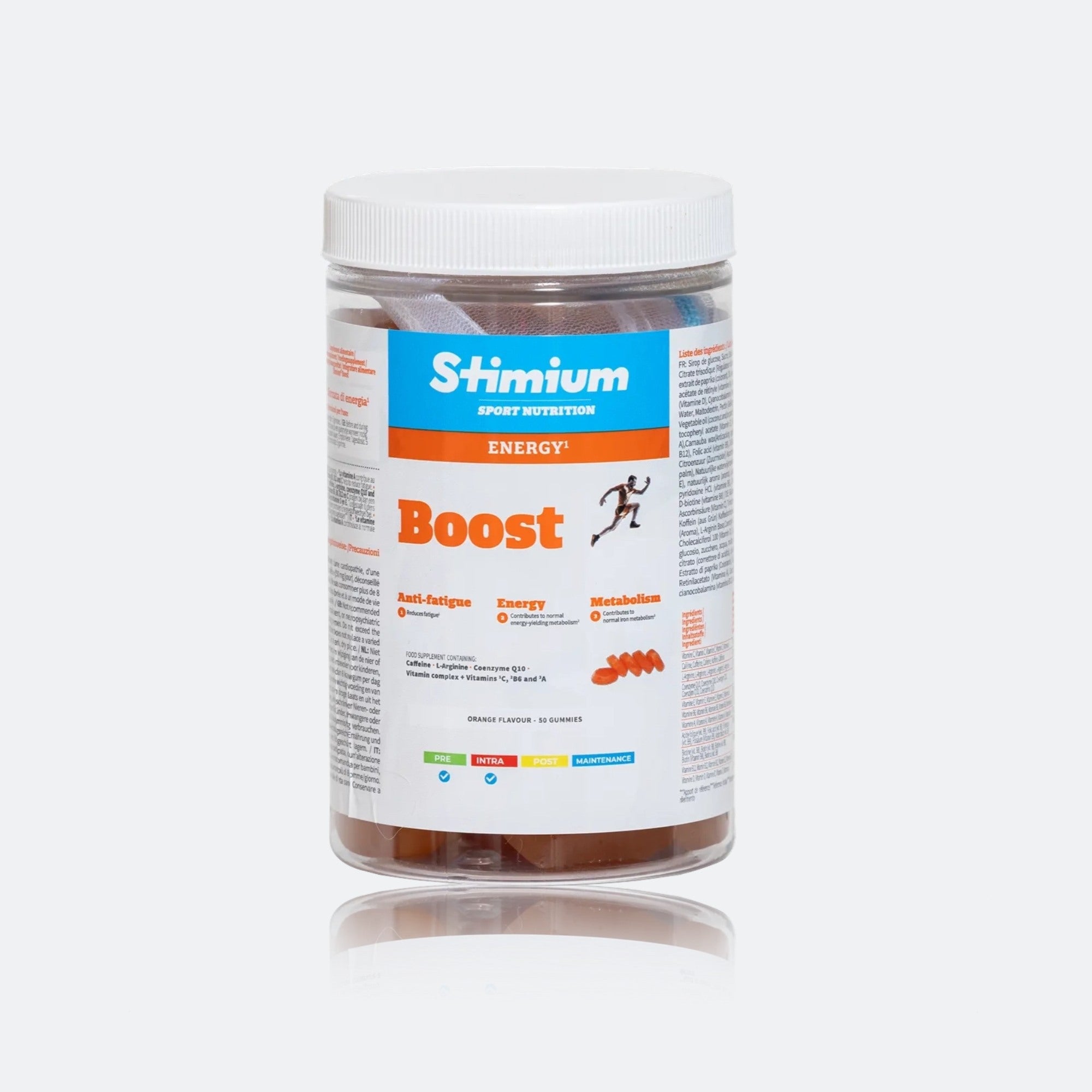 Stimium Endurance Boost gomme d'effort énergie caféine