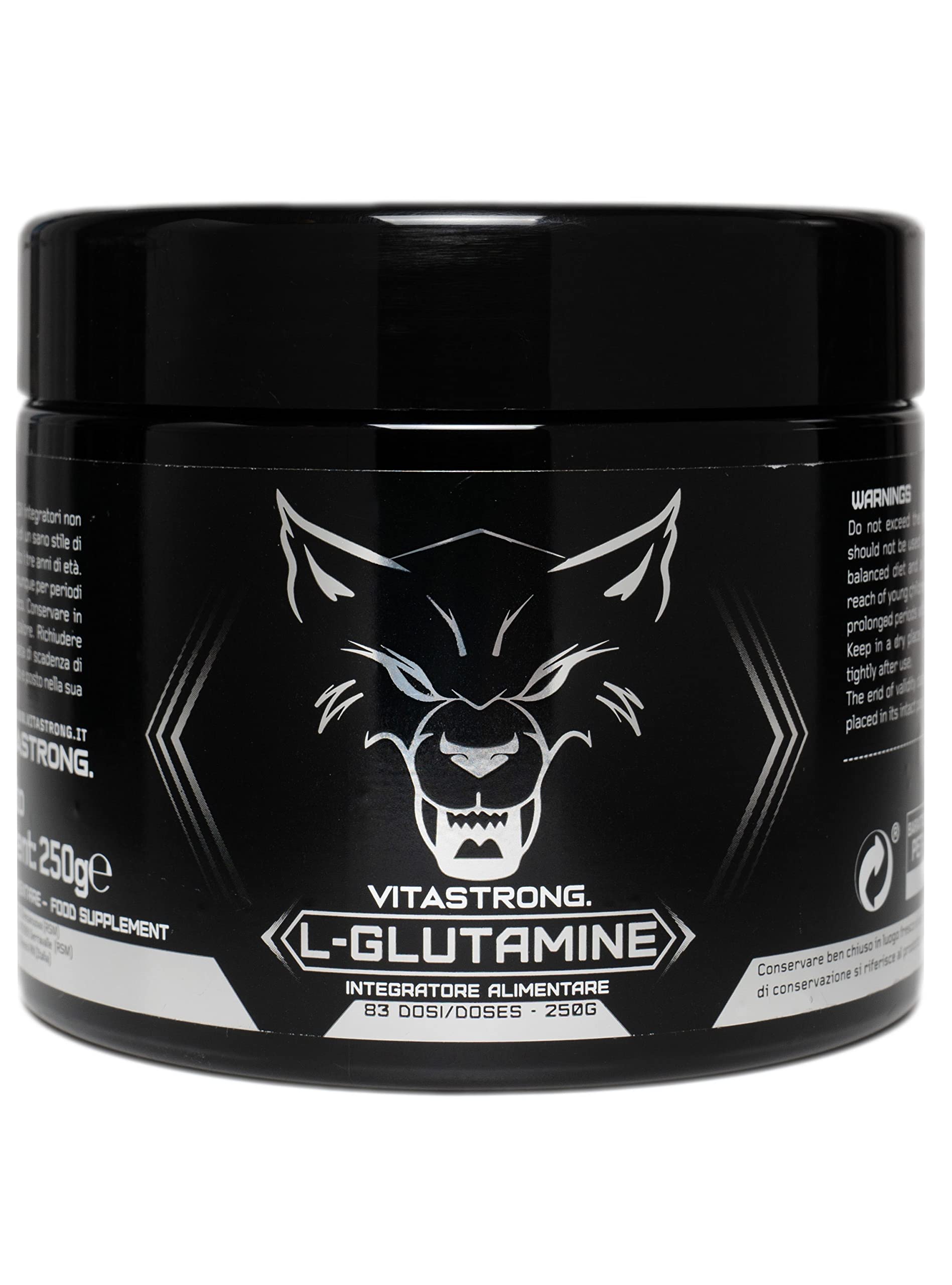 Vitastrong Acides aminés L-Glutamine poudre 250 g Kyowa