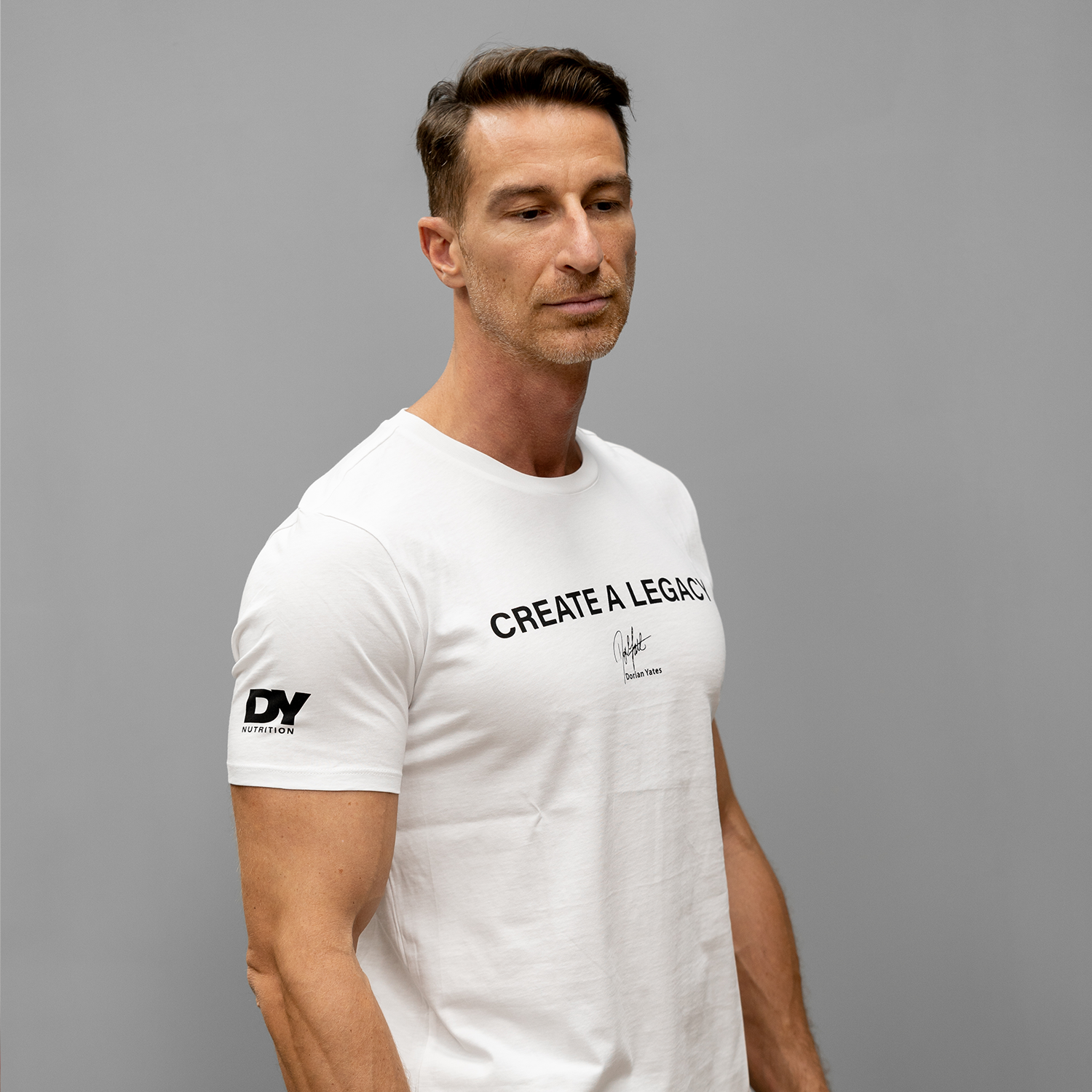 DY Nutrition Create a Legacy t-shirt coton bio noir M