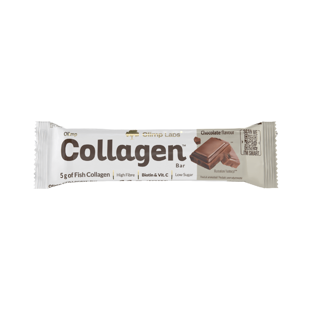 Olimp Collagen Bar barre protéinée 44 g chocolat collagène