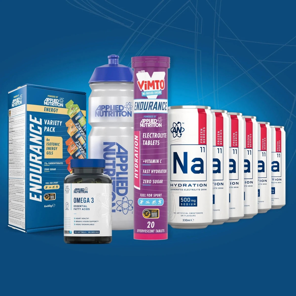 Applied Nutrition Race-Ready Pack Endurance Orange Fraise