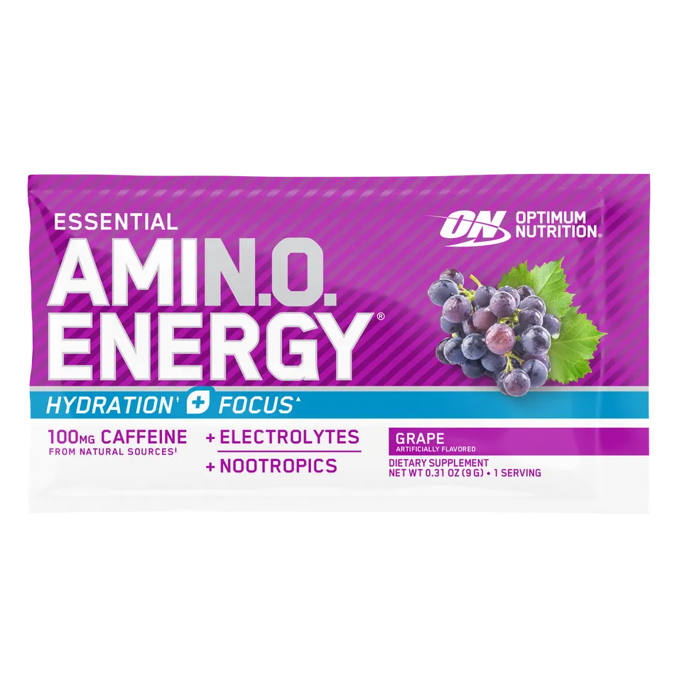 Optimum Nutrition Amin.o Energy Hydration dosettes énergie focus