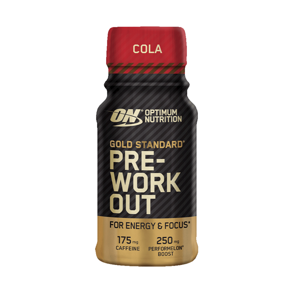 Optimum Gold Standard Pre-Workout Shot Cola 60 ml Caféine