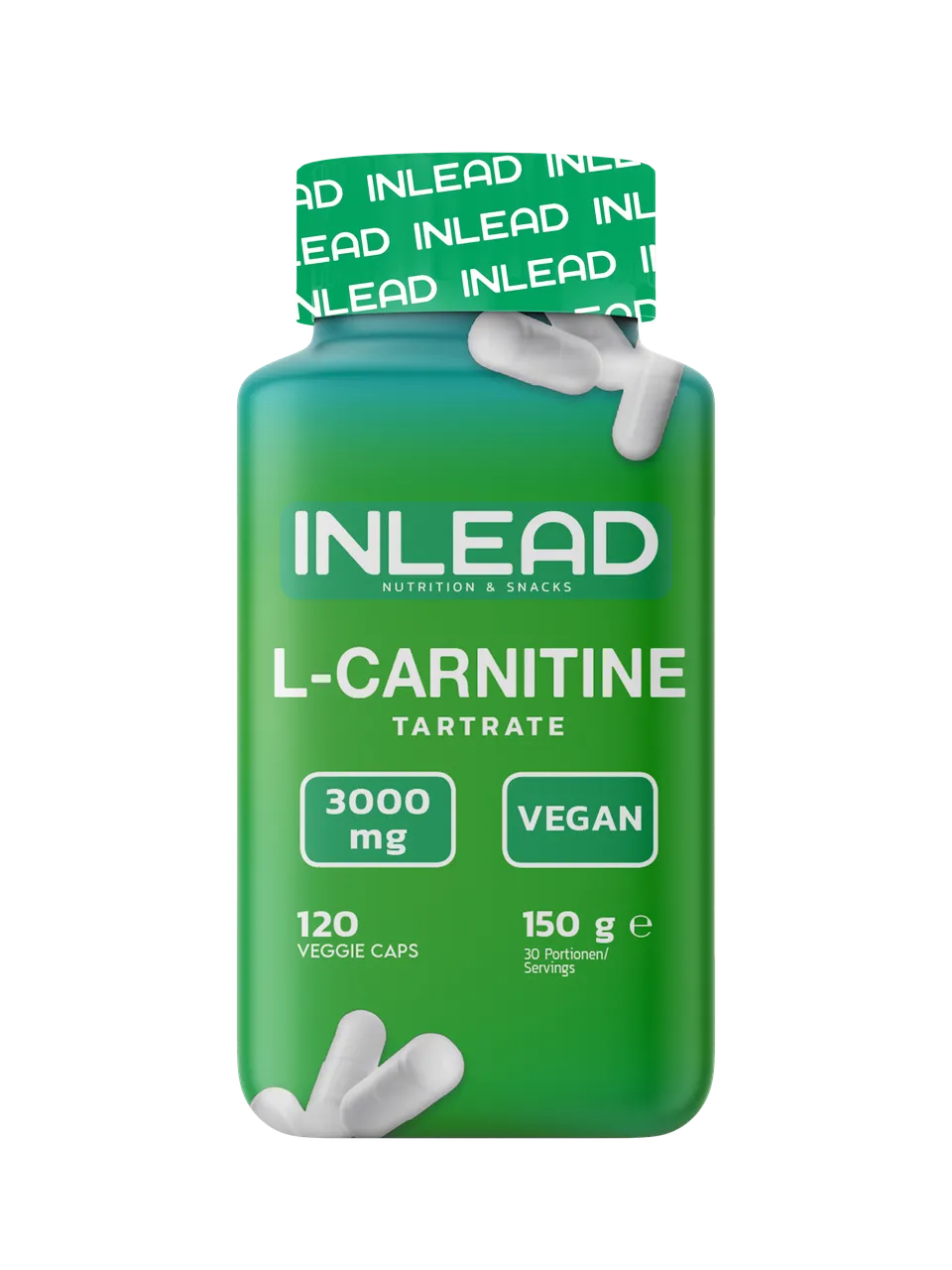 Inlead L-Carnitine gélules 120 caps vegan