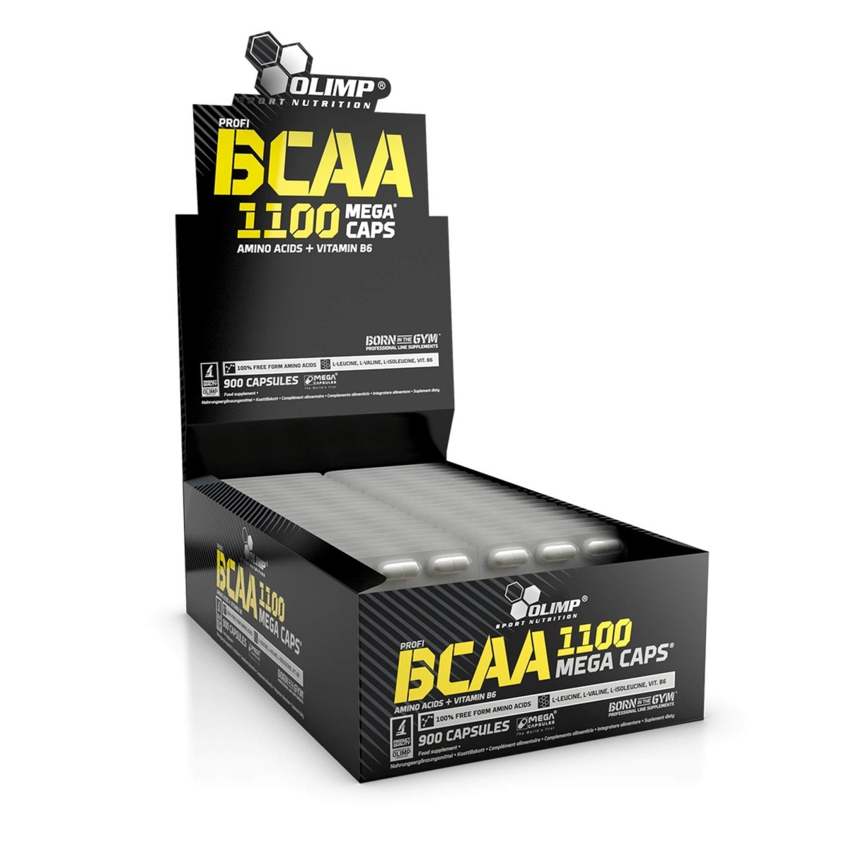 Olimp BCAA 1100 Mega Caps BCAA 30 gélules musculation
