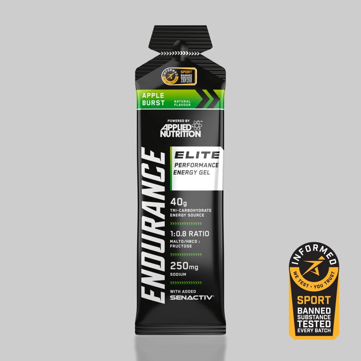Applied Nutrition Endurance Gel Énergie Orange Burst 40g