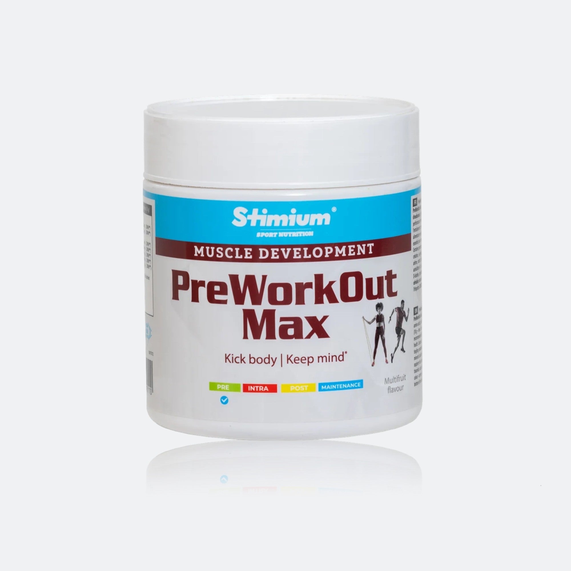 Stimium Endurance PreWorkOut Max multifruit 300 g caféine