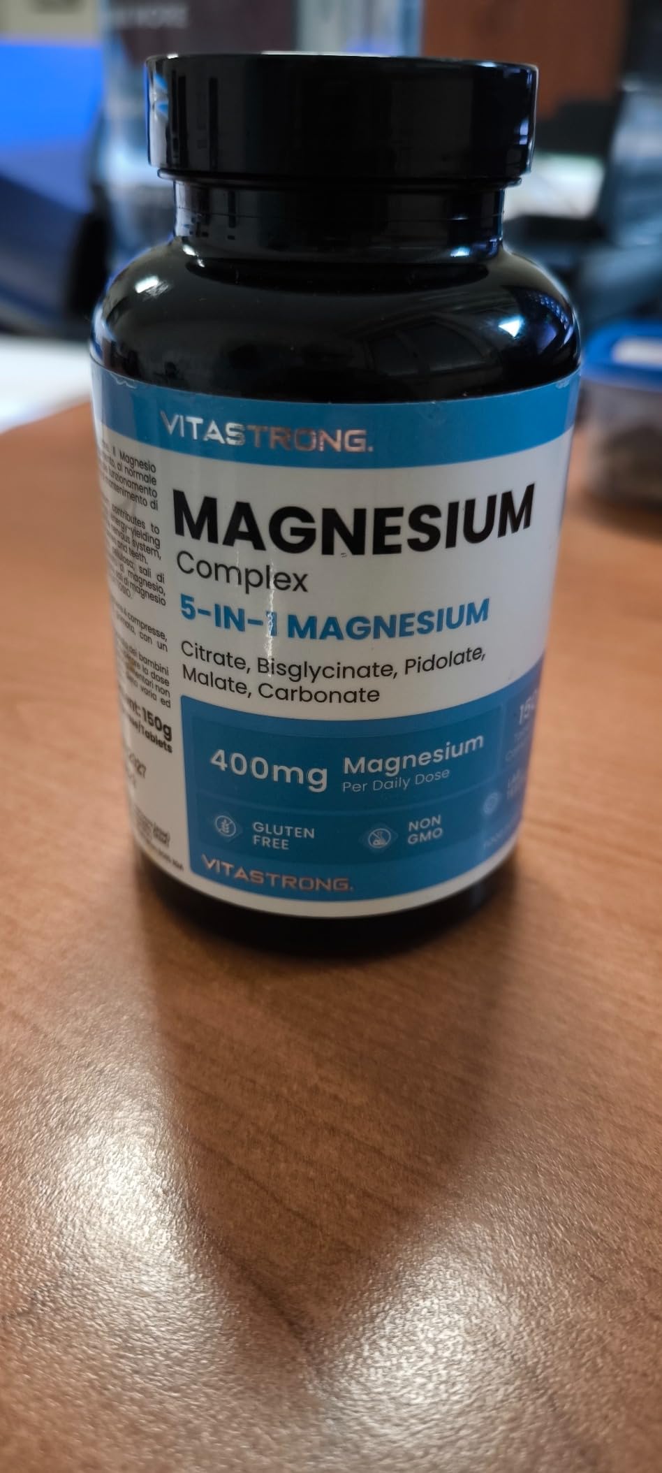 Vitastrong Magnésium Complexe 5-en-1 comprimés 150 400 mg