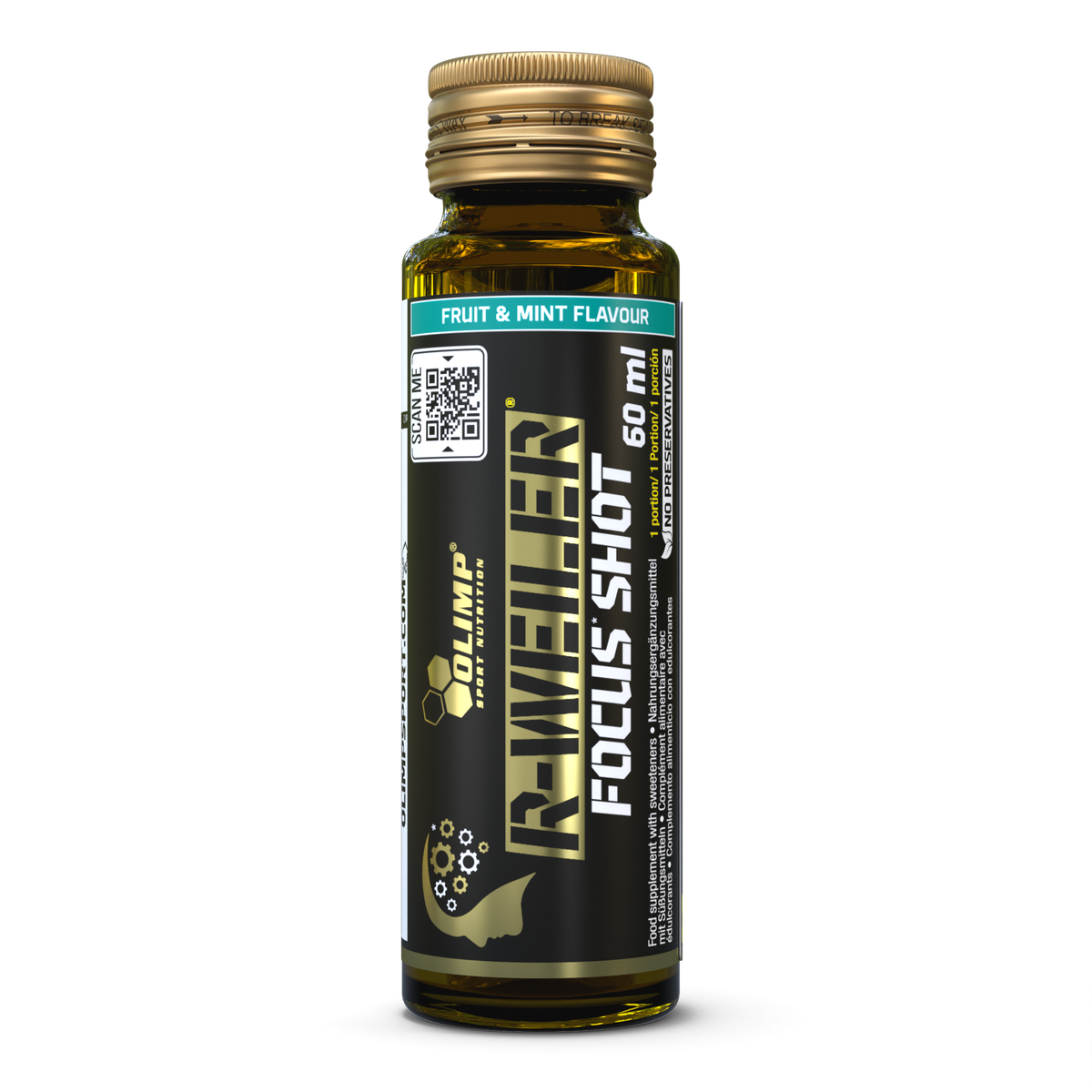 Olimp R-Weiler Focus Shot pré-workout fruit menthe 60 ml
