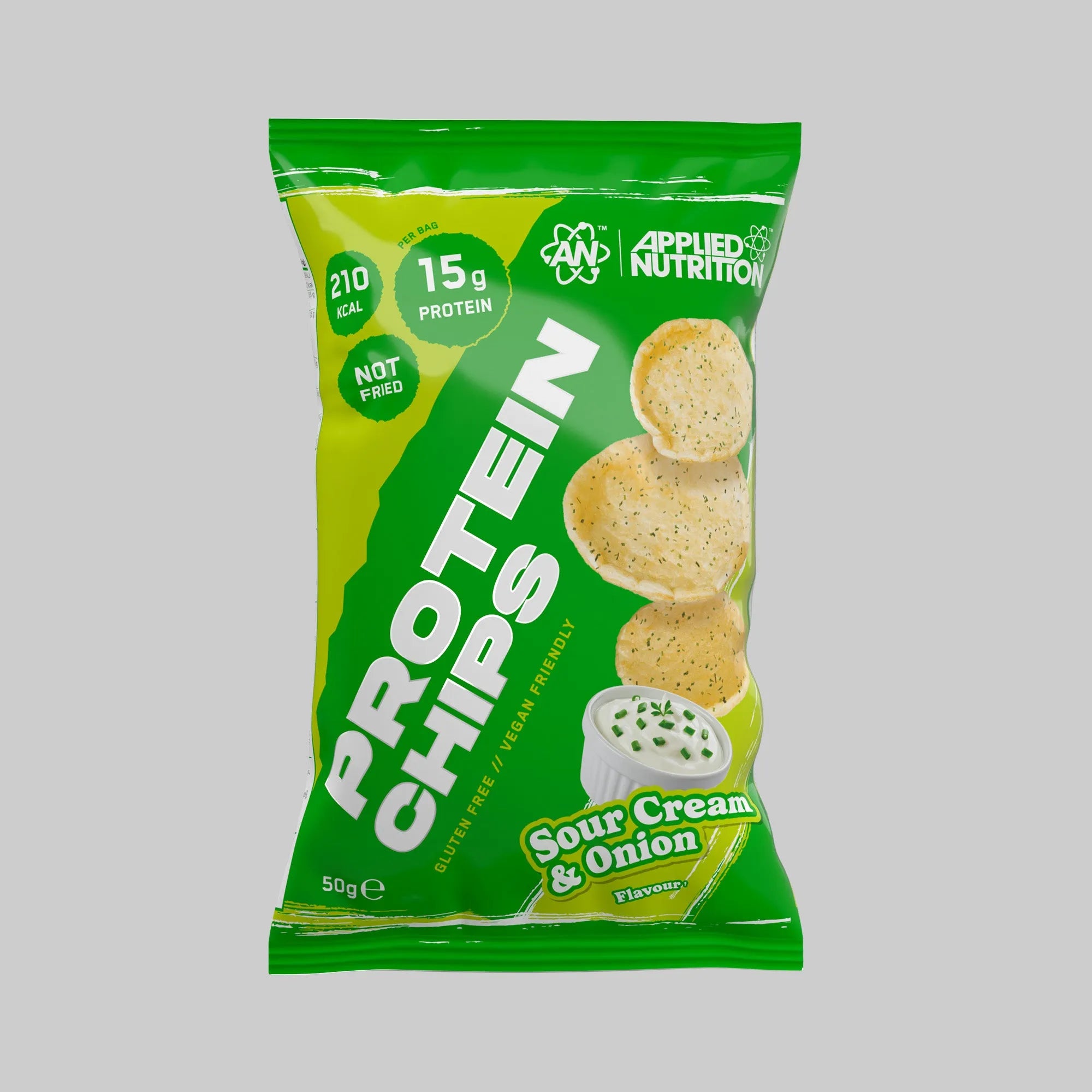 Applied Nutrition Protein Chips Snack 50g Original 15g