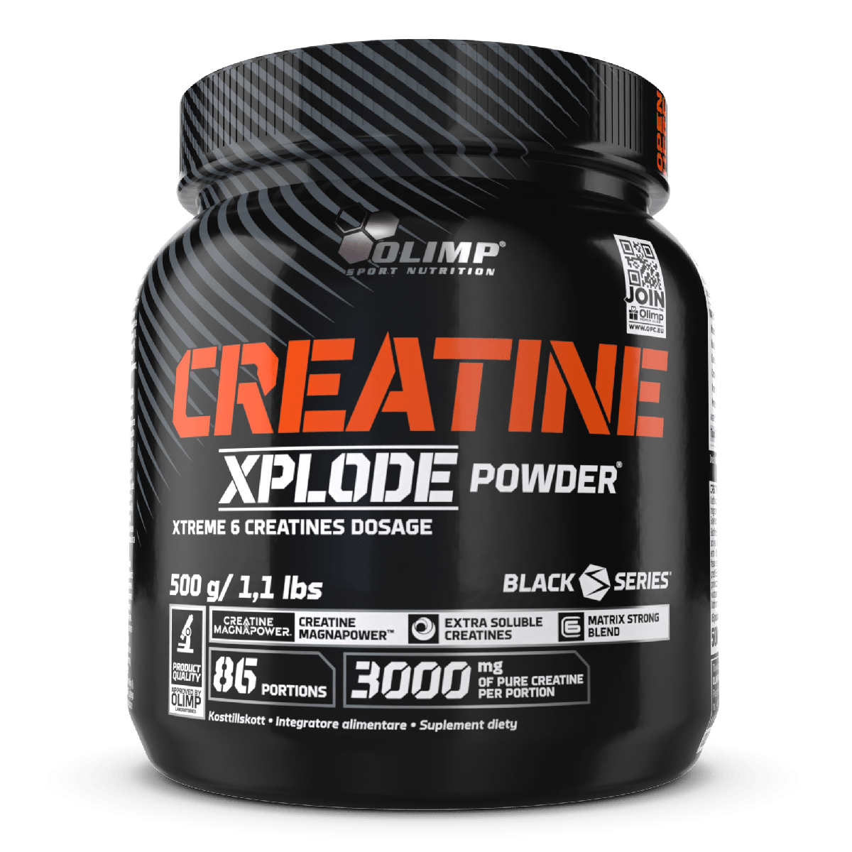 Olimp Creatine Xplode Powder créatine poudre 500 g