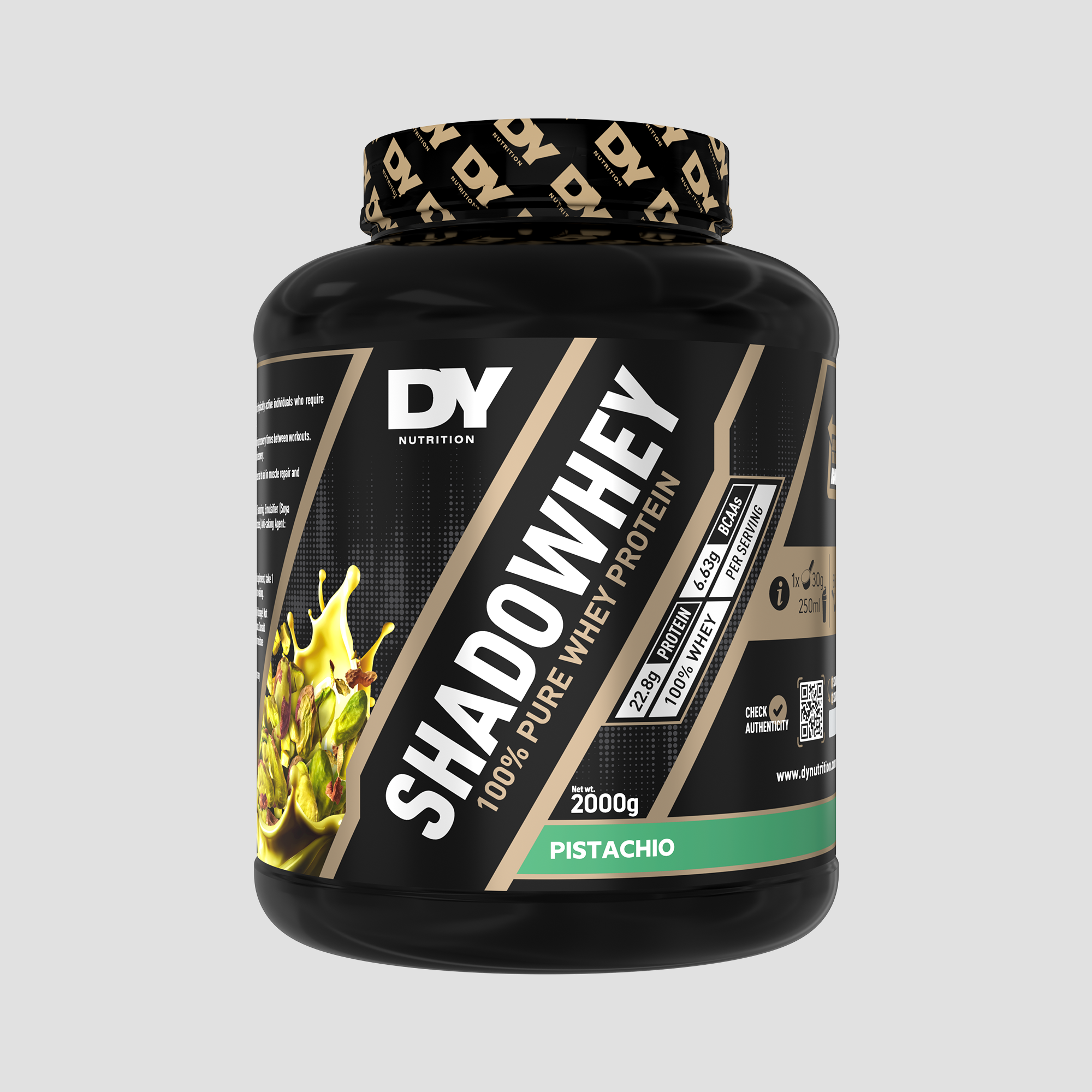 DY Nutrition Shadowhey 100% Pure Whey protéine 22,8 g chocolat