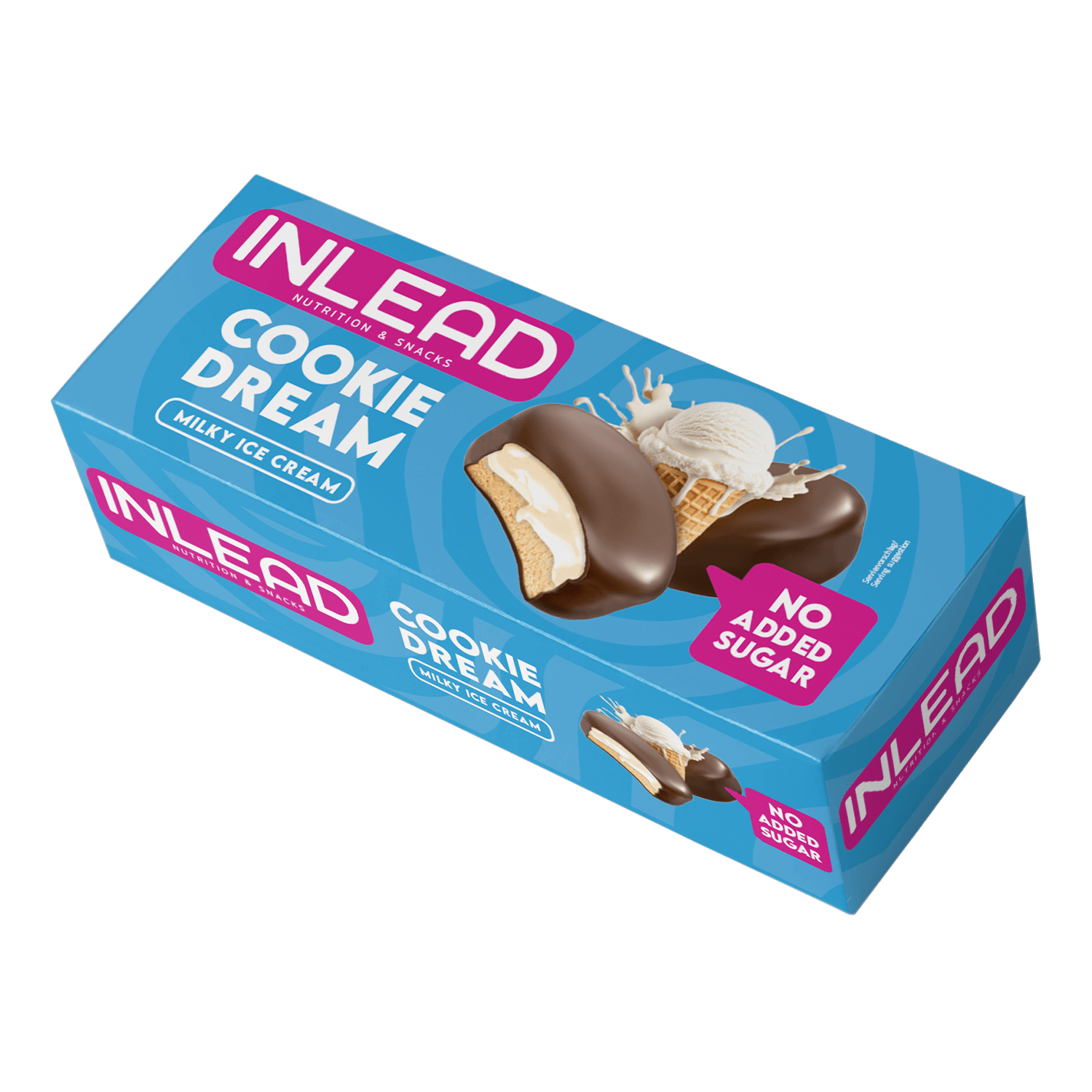 Inlead Protein Snacks Cookie Dream 128 g Nut Nougat Cream