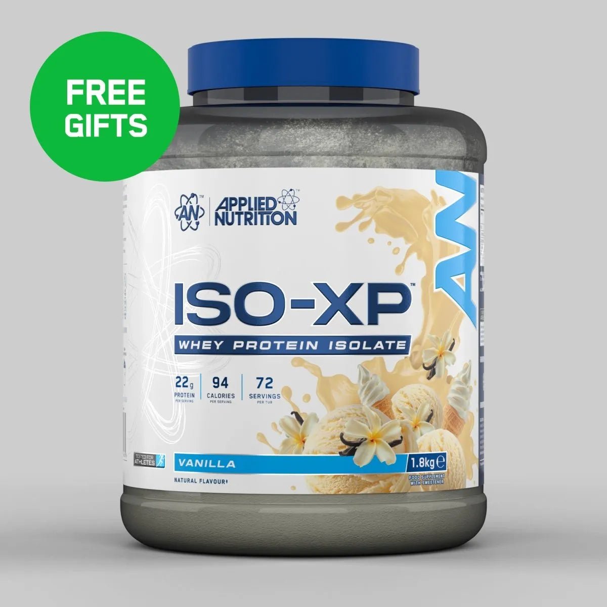 Applied Nutrition ISO-XP whey isolate chocolat dessert 450g muscle