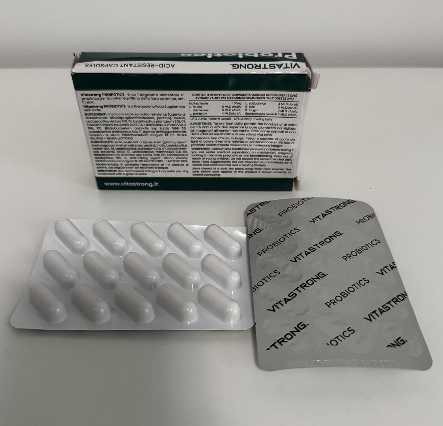 Vitastrong Probiotique Flore Intestinale 30 Milliards UFC 30 Gélules