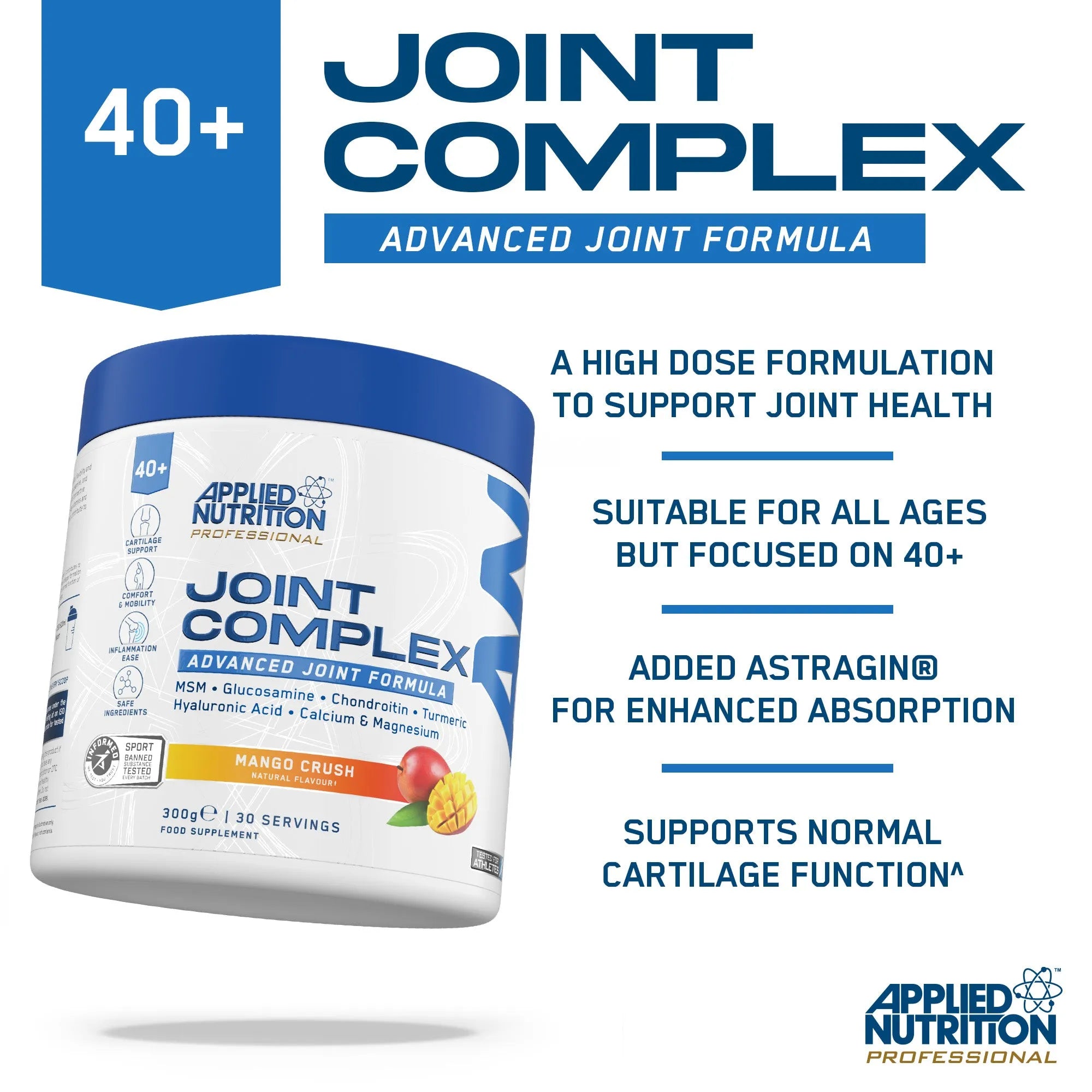Applied Nutrition Joint Complex mangue 300g articulations