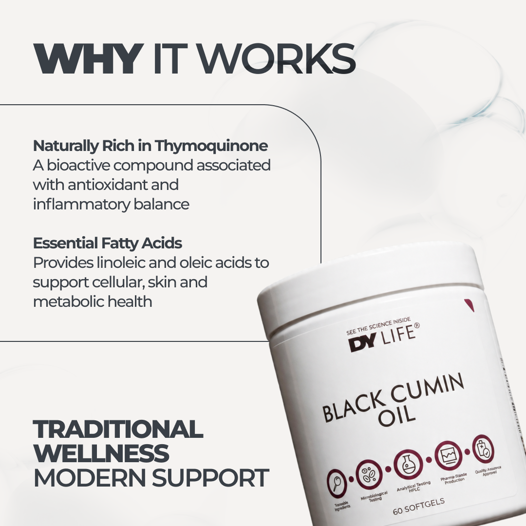 DY Nutrition DY Life huile cumin noir 60 gélules