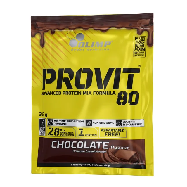Olimp Provit 80 protéines poudre 35 g récupération