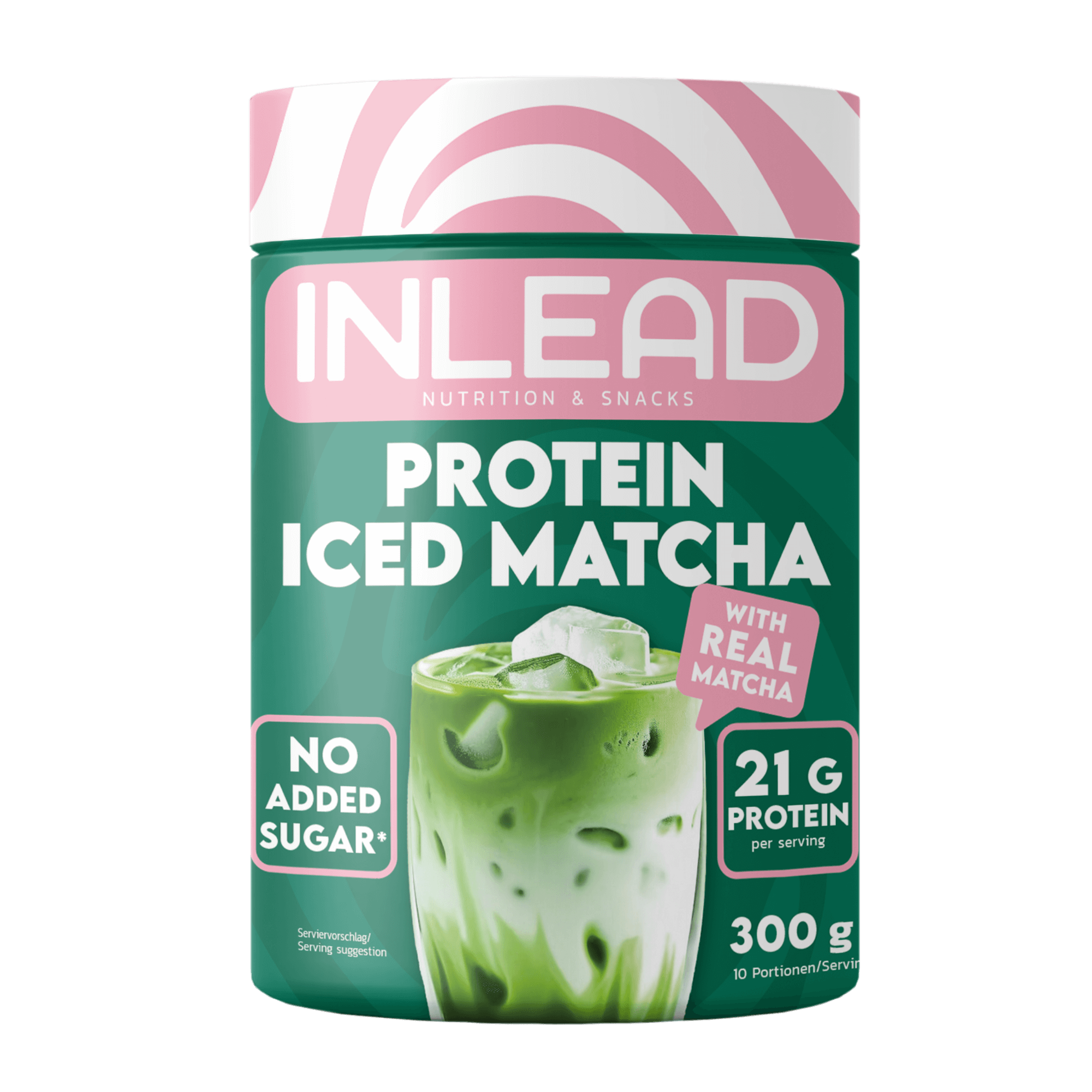 Inlead Protein Iced Matcha protéine 300 g matcha