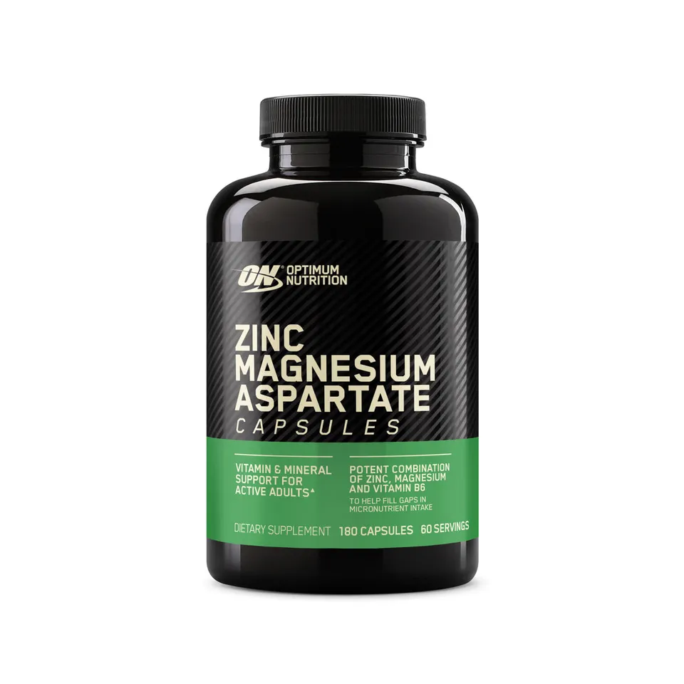 Optimum Nutrition ZMA zinc magnésium vitamine B6 gélules