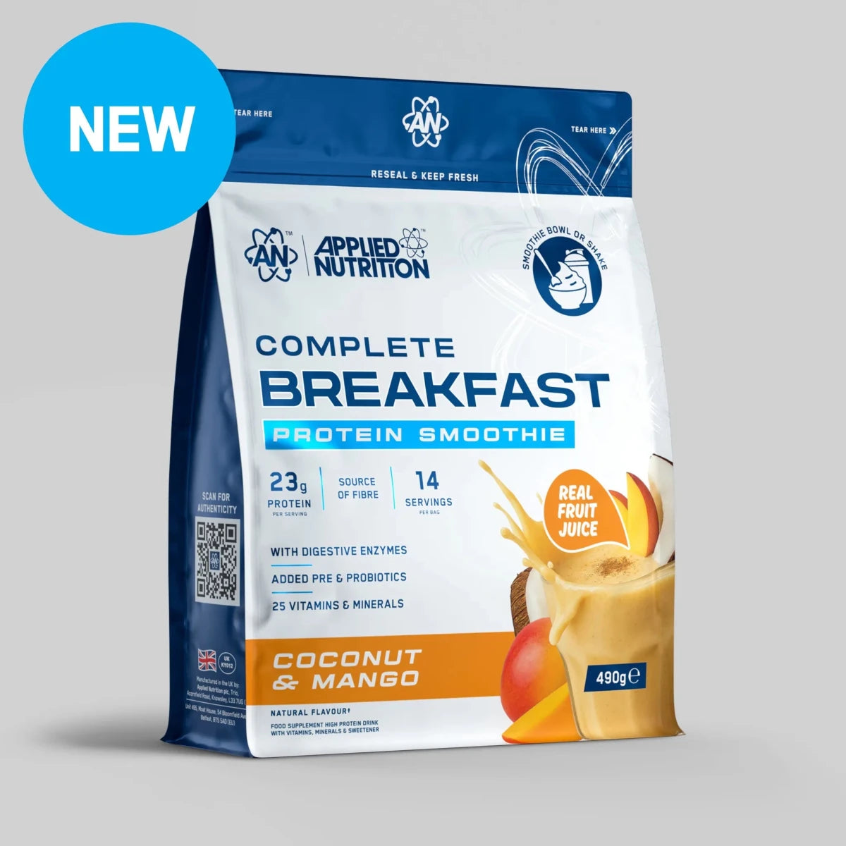 Applied Nutrition Protein Complete Breakfast Pomme Cannelle