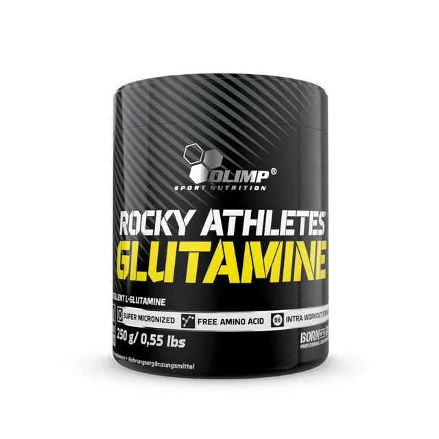 Olimp Rocky Athletes Glutamine poudre 250 g récupération