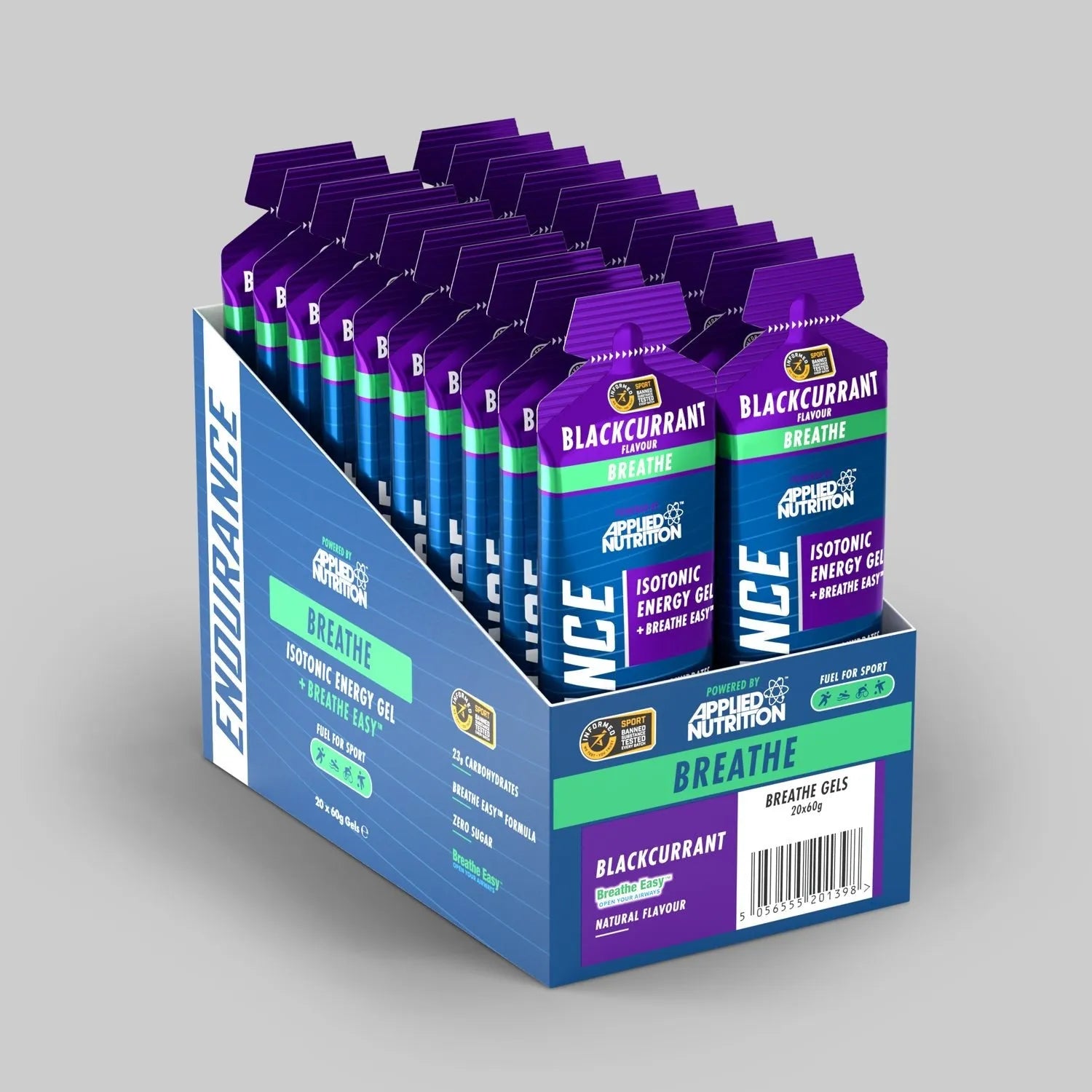 Applied Nutrition Endurance gel isotonique cassis 23g 1 gel