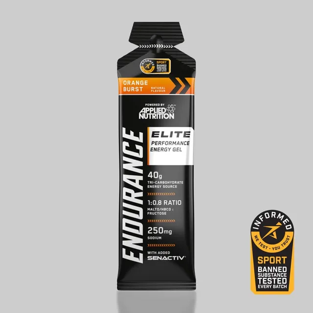 Applied Nutrition Endurance Gel Énergie Orange Burst 40g