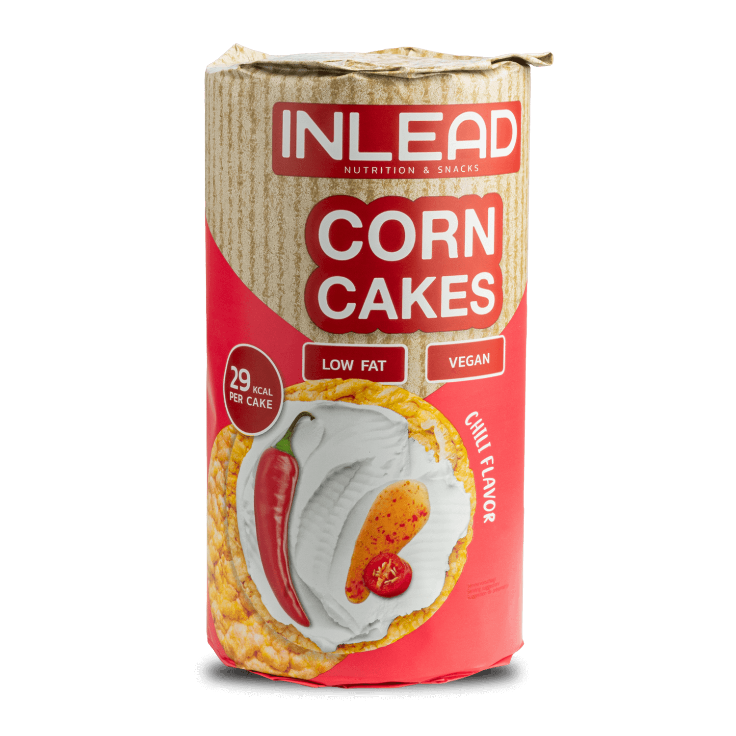 Inlead Corn Cakes galettes de maïs chili 120g vegan
