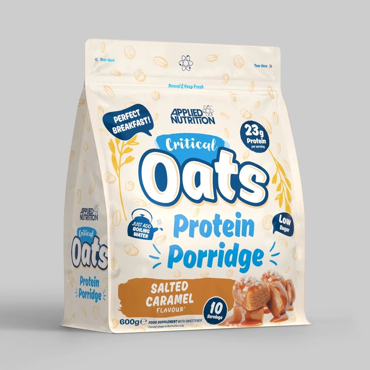 Applied Nutrition Critical Oats Porridge protéiné chocolat 3 kg