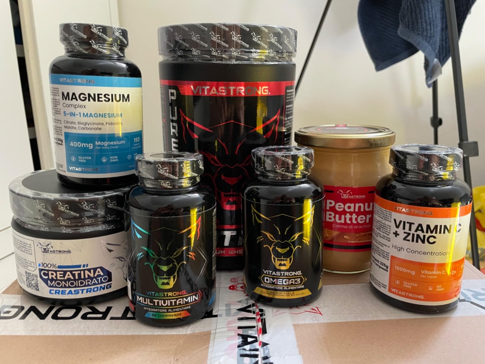 Vitastrong Protéines Whey Isolate chocolat Optipep sans gluten