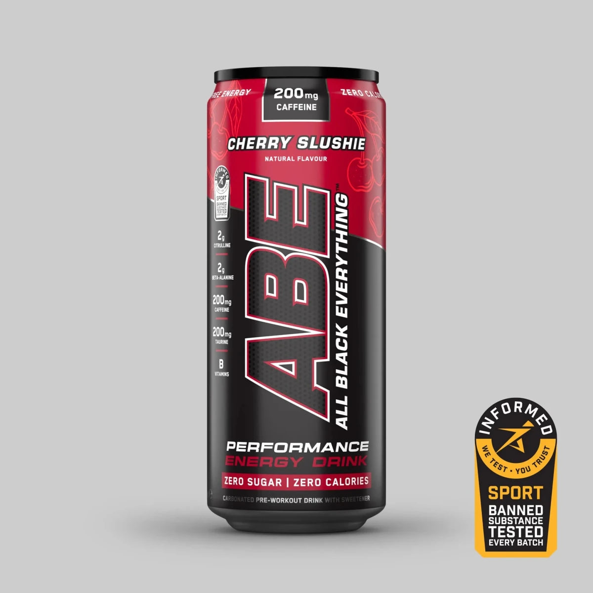 Applied Nutrition ABE Pre-Workout boisson cerise pack 12 x 330 ml