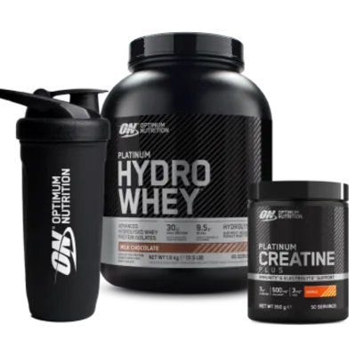 Optimum Nutrition Platinum pack hydrowhey créatine power