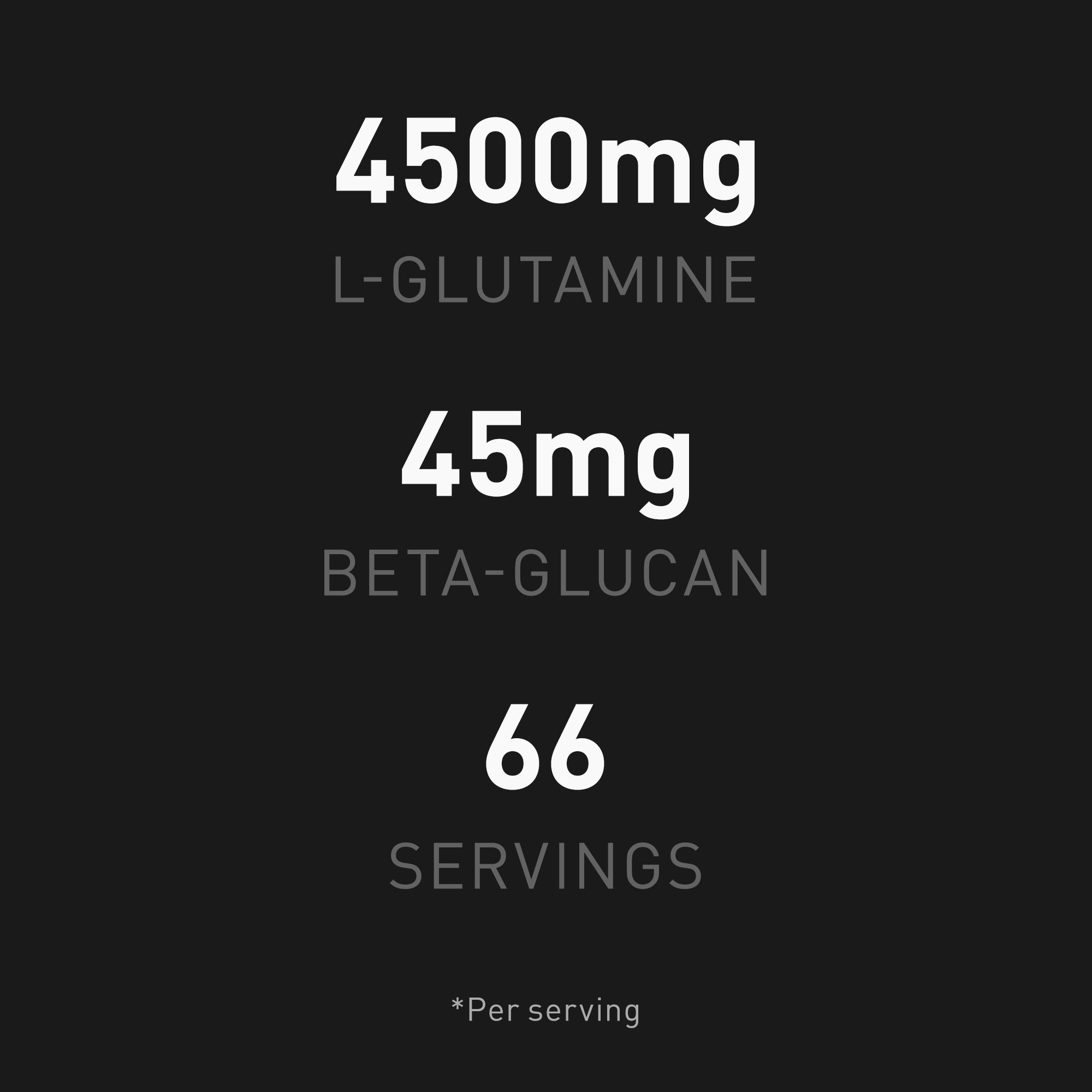 DY Nutrition The Glutamine Poudre 300 g Récupération Immunité