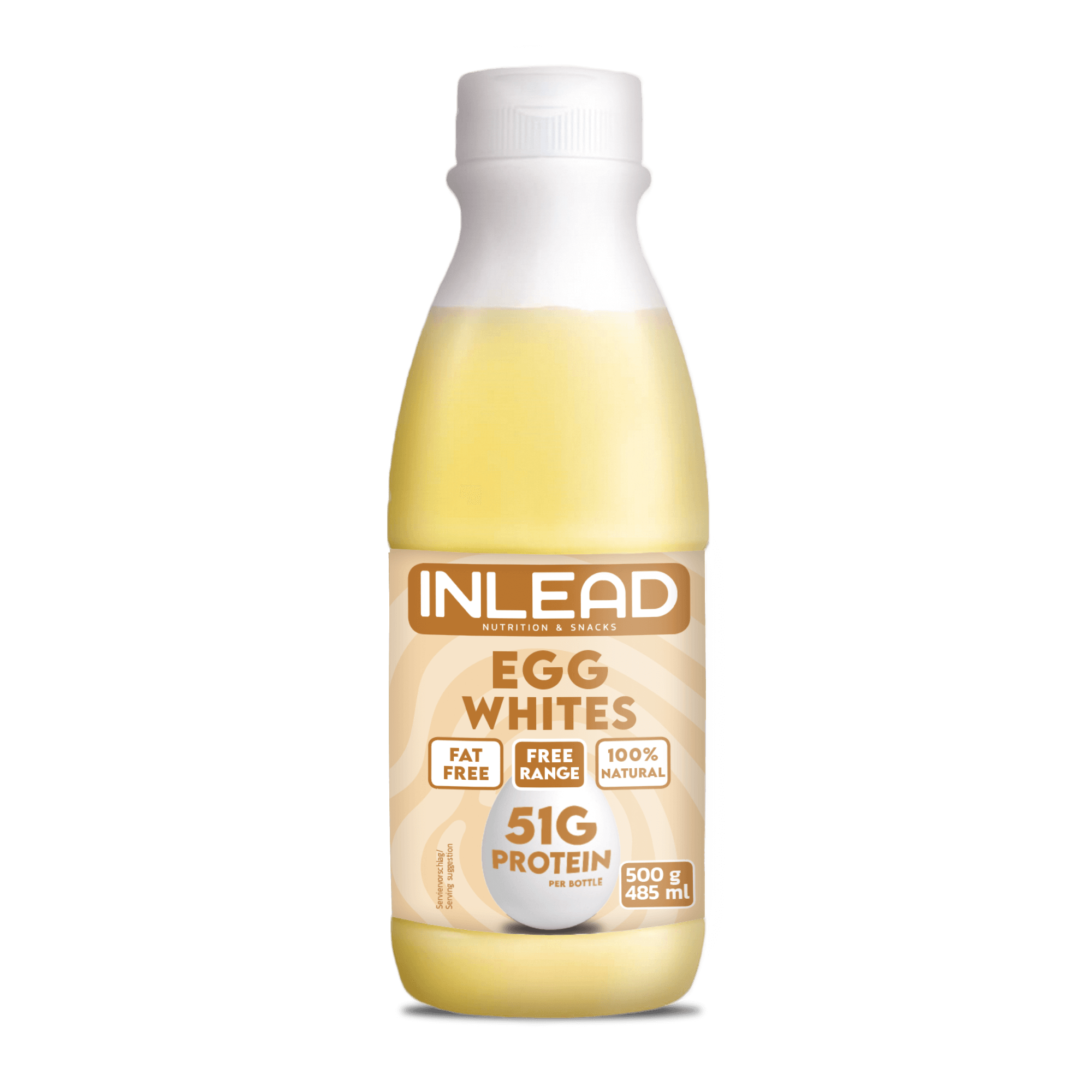 Inlead Egg Whites blanc d'œuf liquide 500g protéines