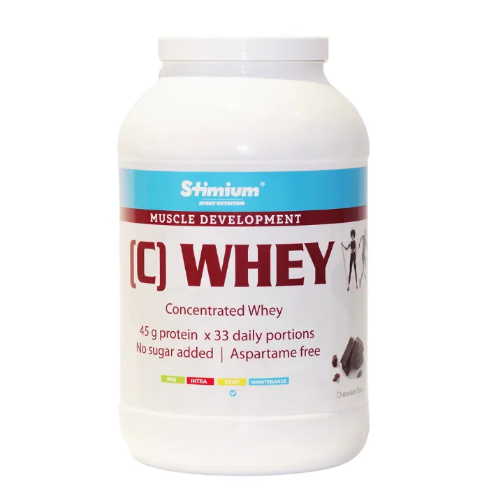 Stimium C Whey 2kg chocolat protéine construction