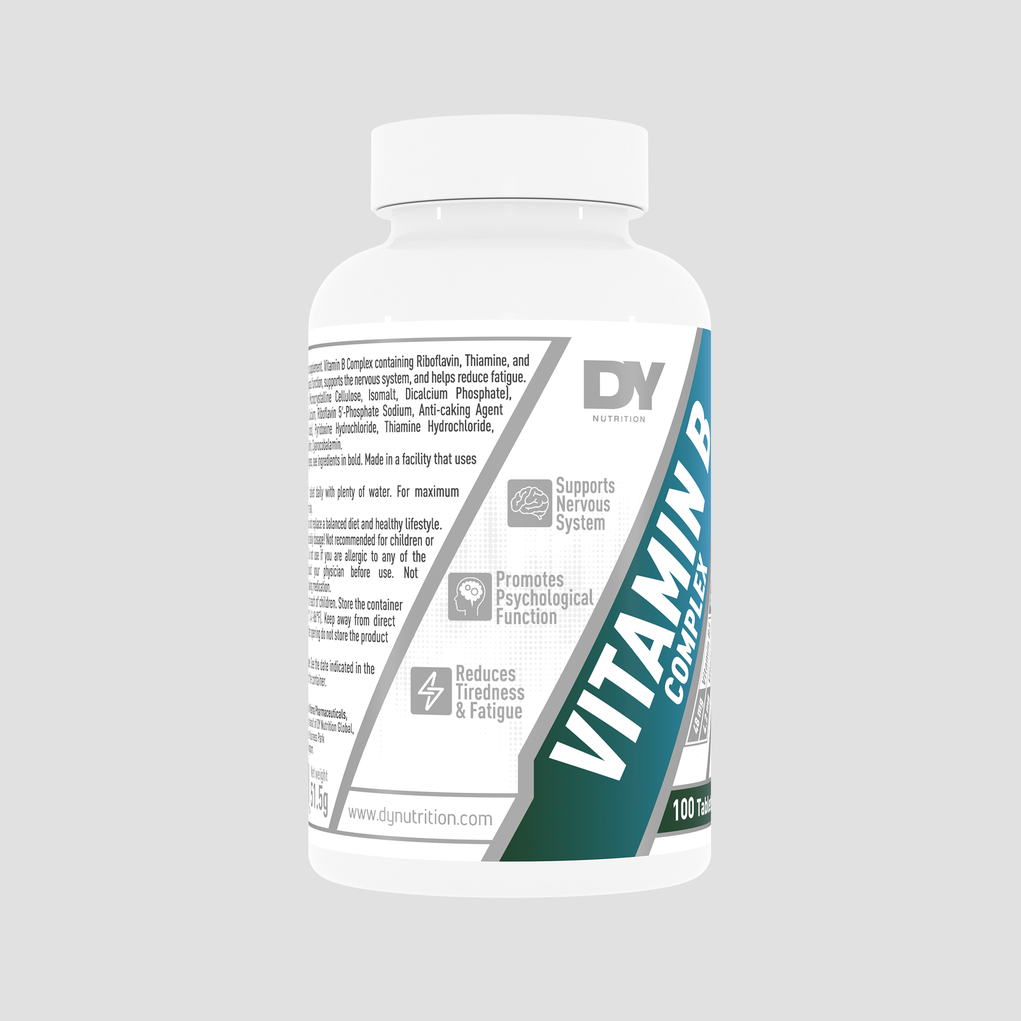 DY Nutrition Vitamin B Complex vitamines B énergie 1 comprimé