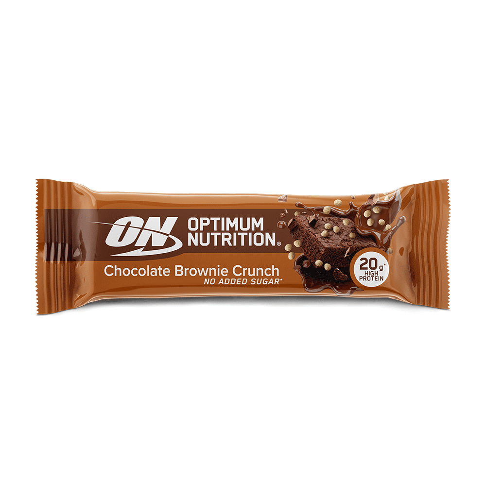 Optimum Protein Bars Brownie Chocolat 65 g 20g Protéines