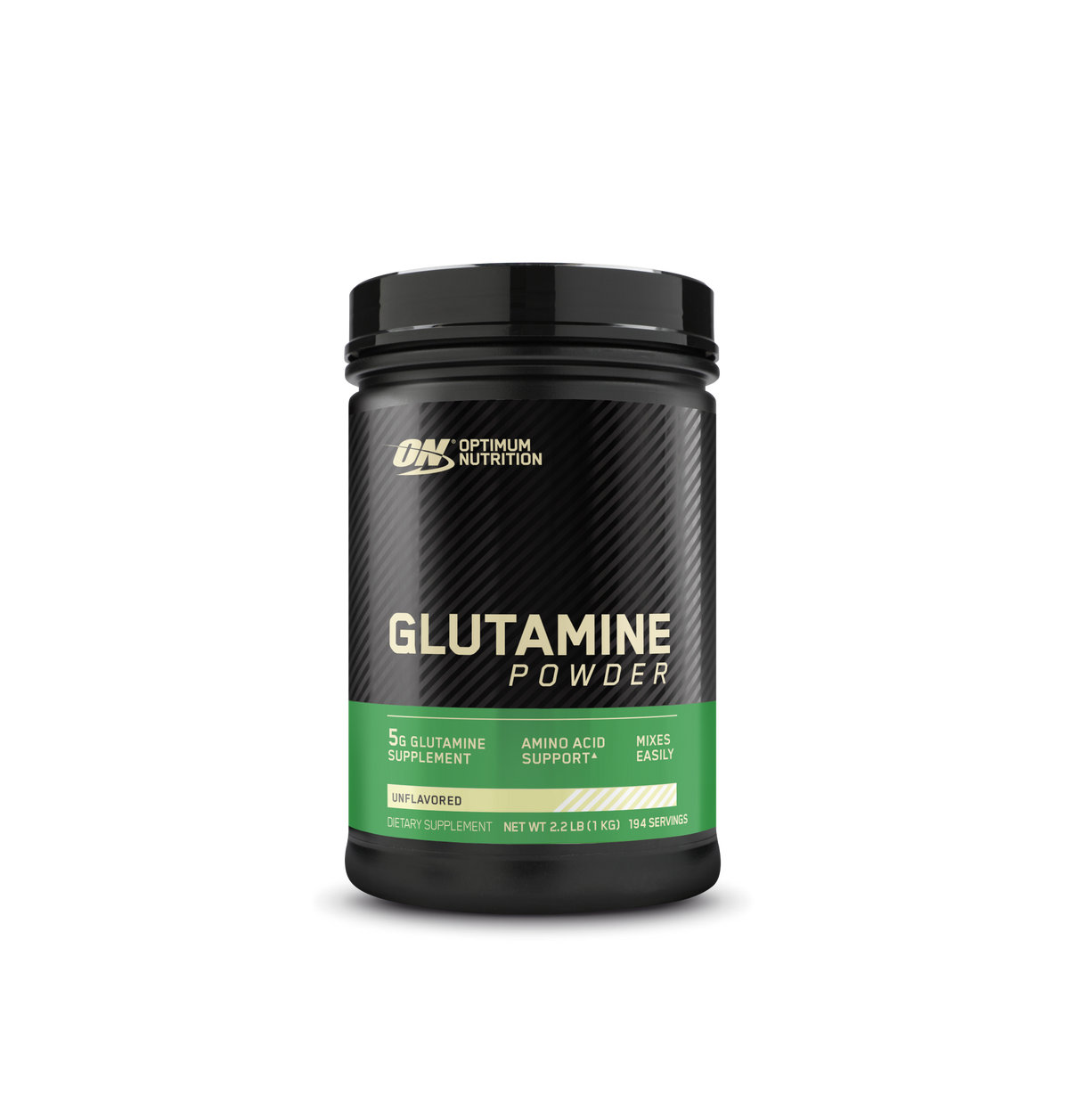 Optimum Nutrition Glutamine poudre acides aminés neutre