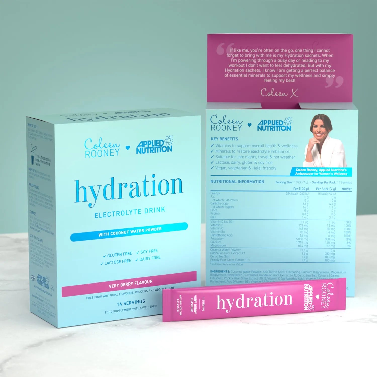 Applied Nutrition Coleen Full Berry Collection pack 5 soins