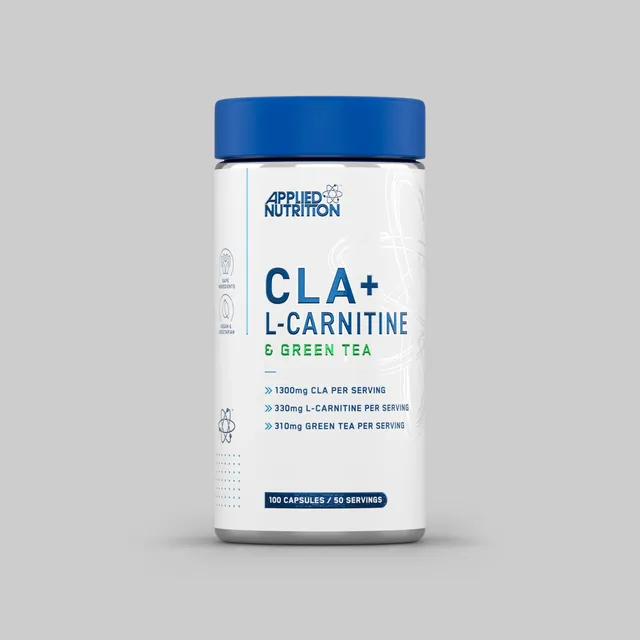 Applied Nutrition CLA L-Carnitine Thé Vert 100 Gélules