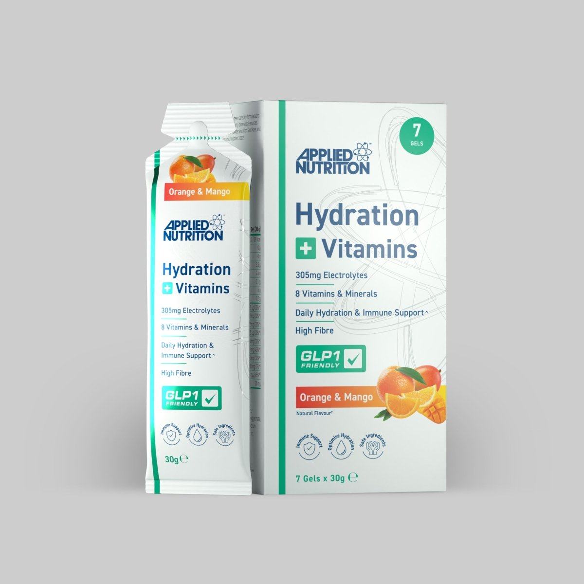 Applied Nutrition Hydration Vitamins gel orange-mangue 20 gels