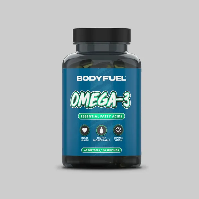 Applied Nutrition BodyFuel Omega-3 60 softgels EPA DHA vitamine E