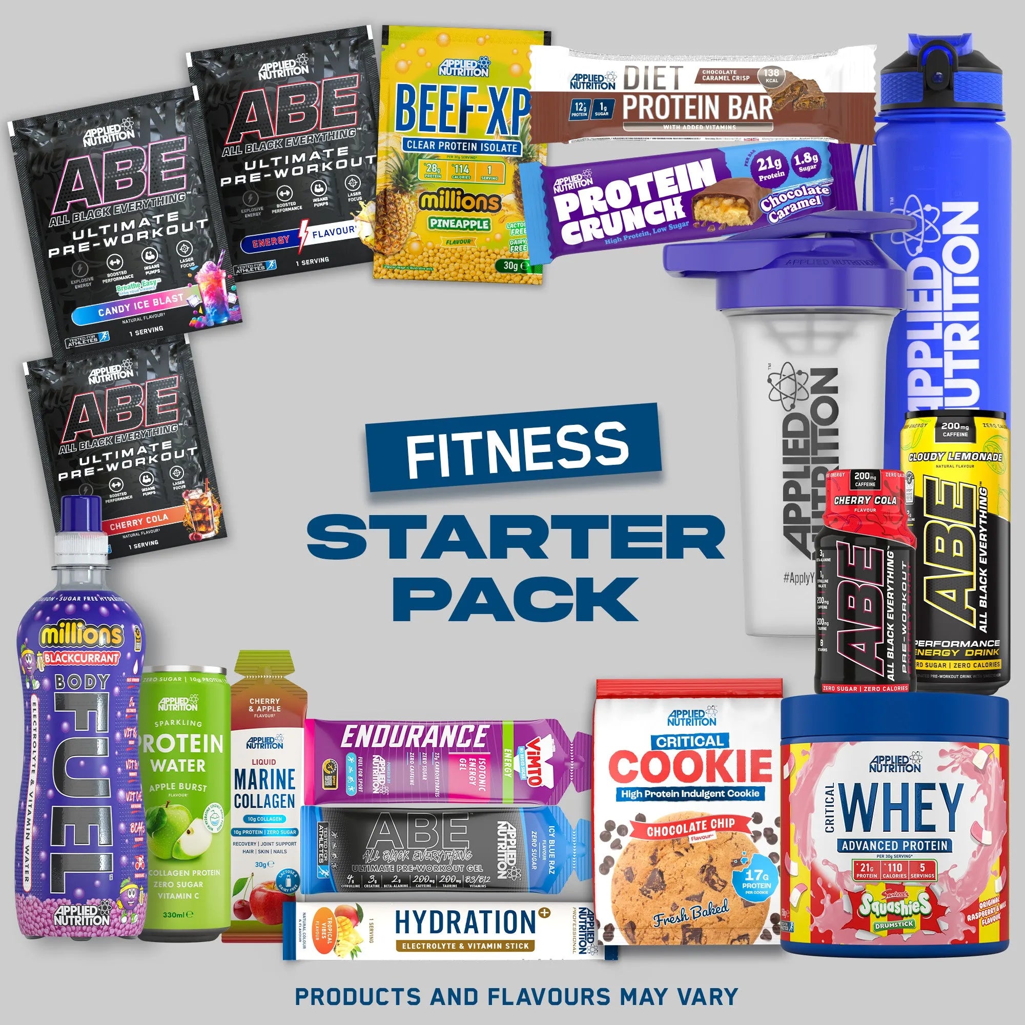 Applied Nutrition Accessories Starter Pack coffret découverte mixte