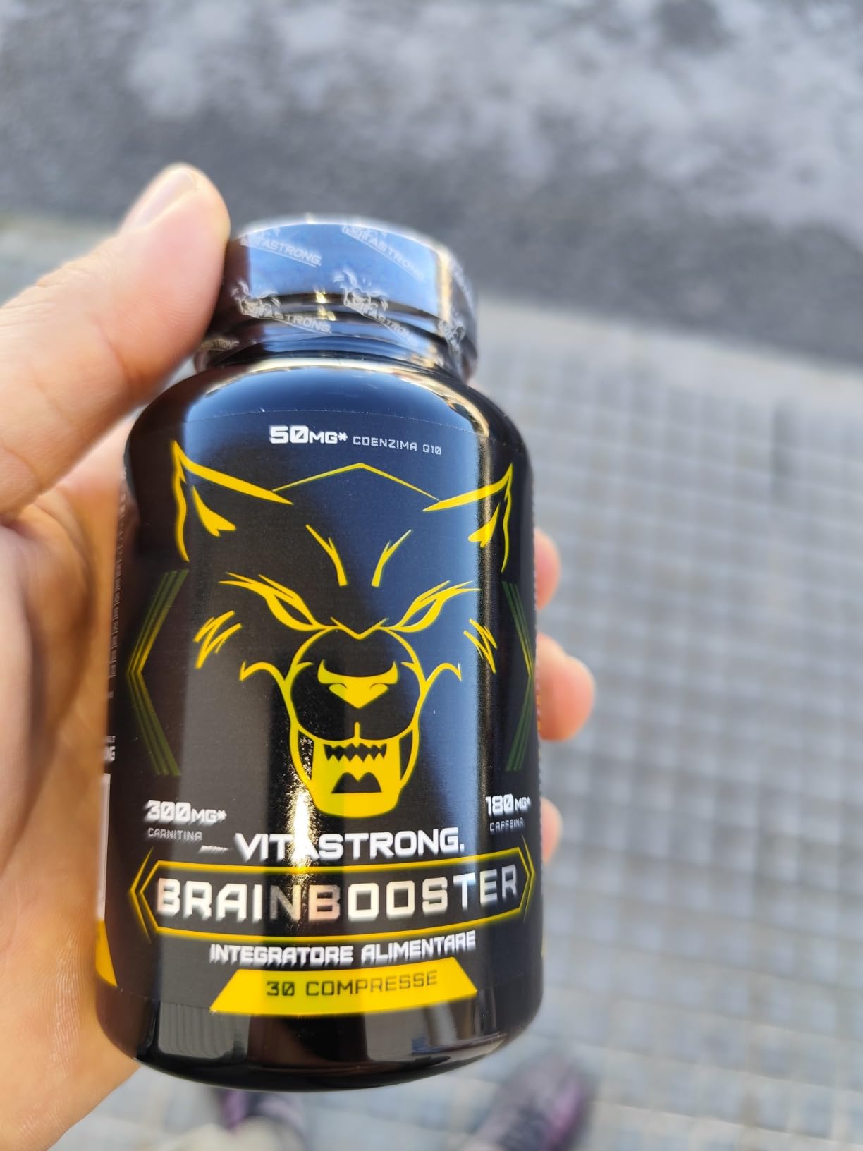 Vitastrong Mémoire Brainbooster nootropique 30 comprimés caféine