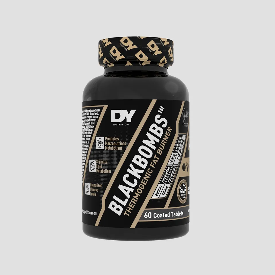 DY Nutrition BlackBombs 60 comprimés brûleur de graisse thermogénique