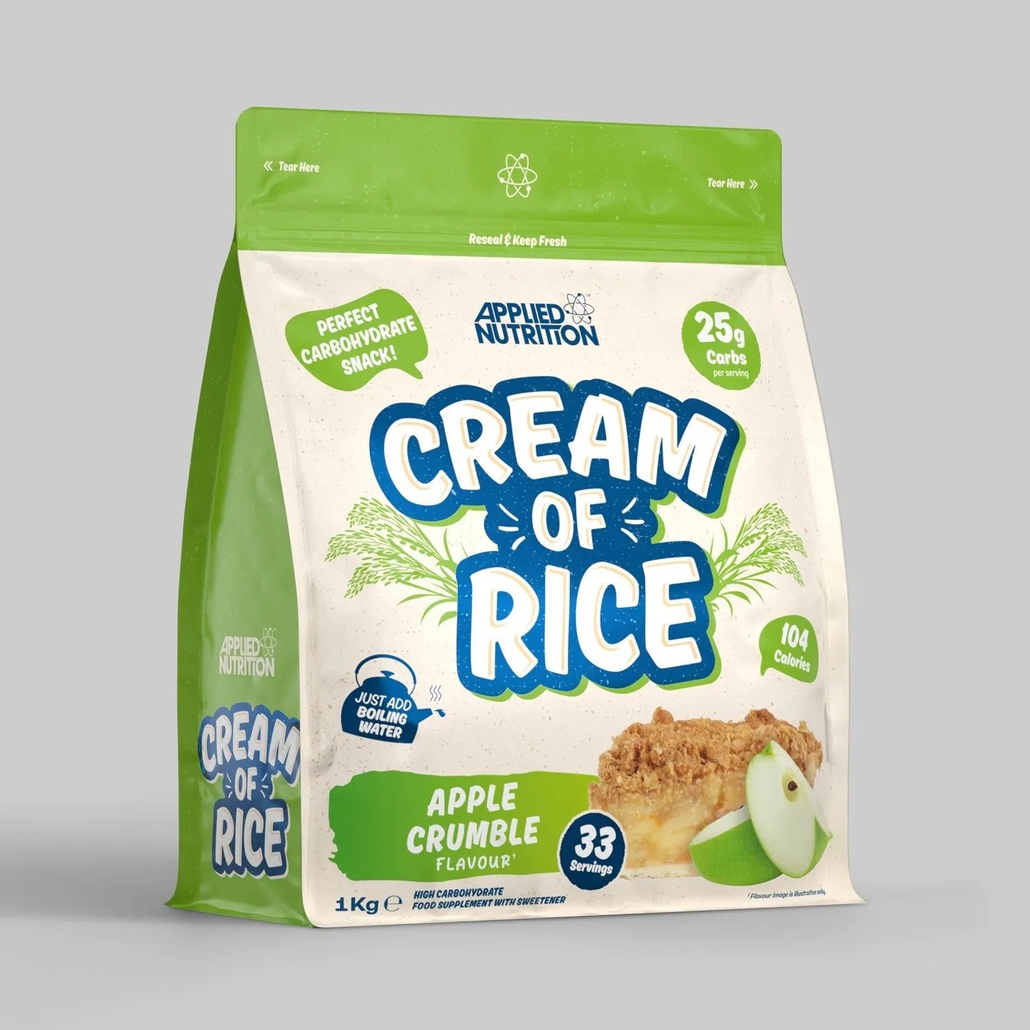 Applied Nutrition Cream of Rice crème de riz Apple Crumble 2 kg